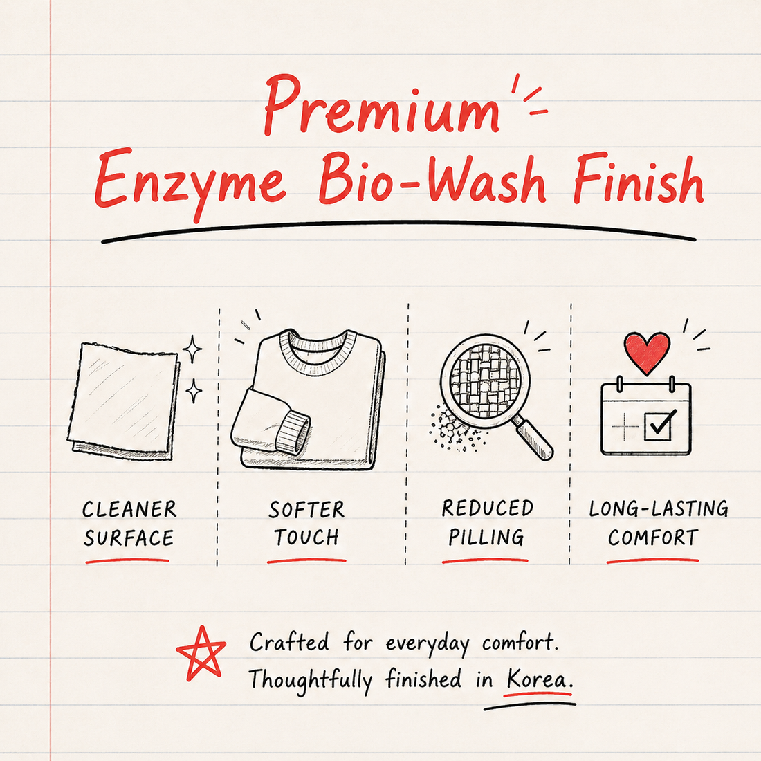 What Is Enzyme Bio-Wash Finish?