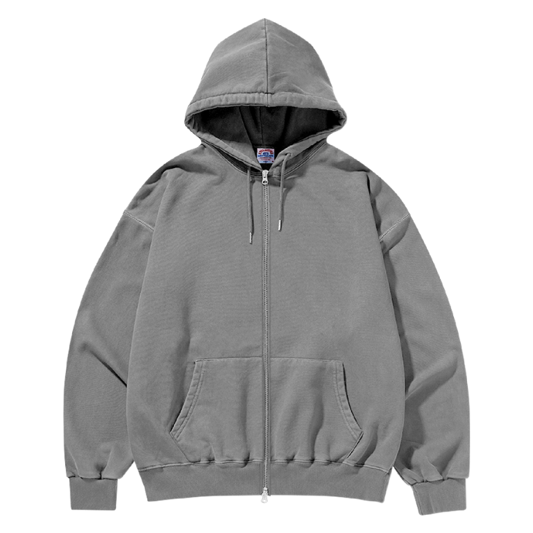 YK Washed Zip Hoodie