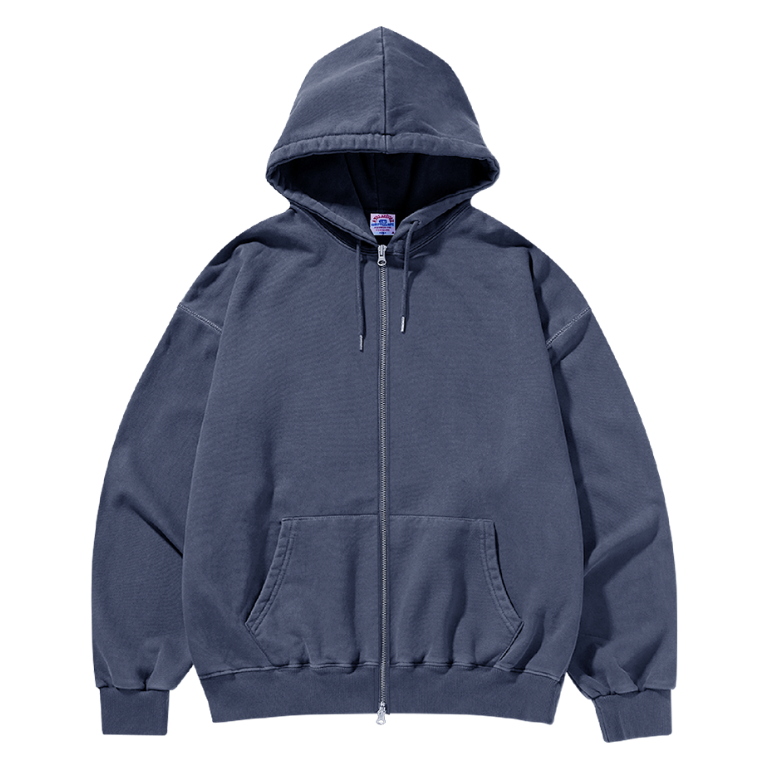 YK Washed Zip Hoodie
