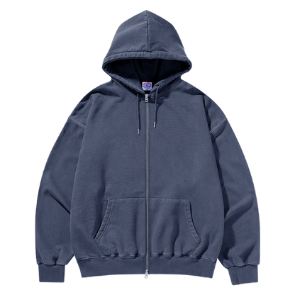 YK Washed Zip Hoodie