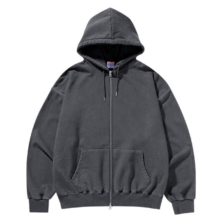 YK Washed Zip Hoodie