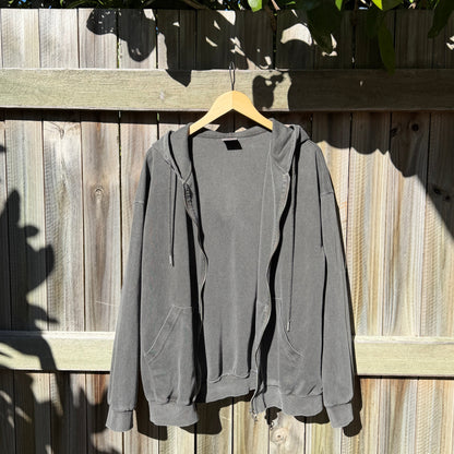 YK Washed Zip Hoodie