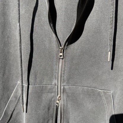 YK Washed Zip Hoodie